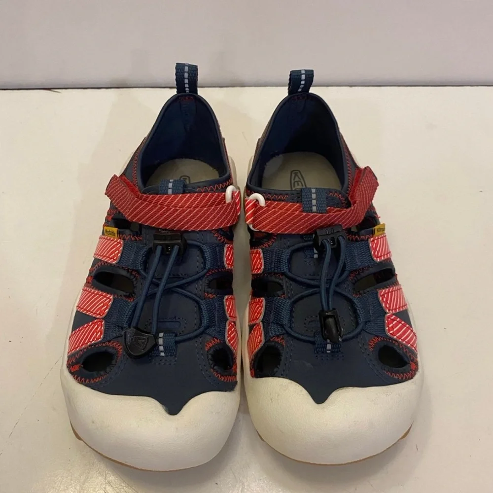 KEEN KNOTCH CREEK CHILDREN, NAVY/STRIPES size 2